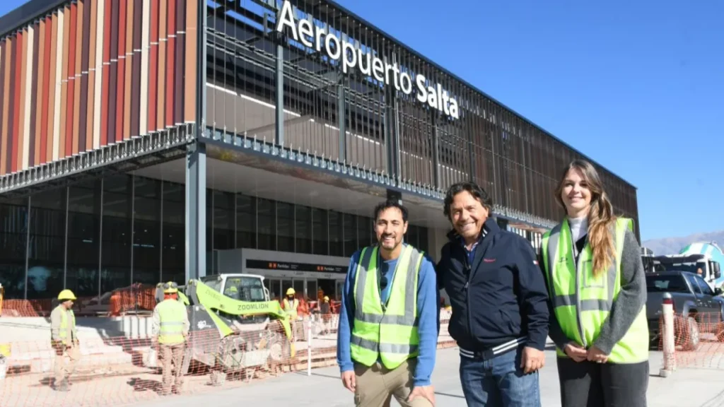 Sáenz destacó la remodelación del aeropuerto: “Es la obra más importante después de Ezeiza y Aeroparque”