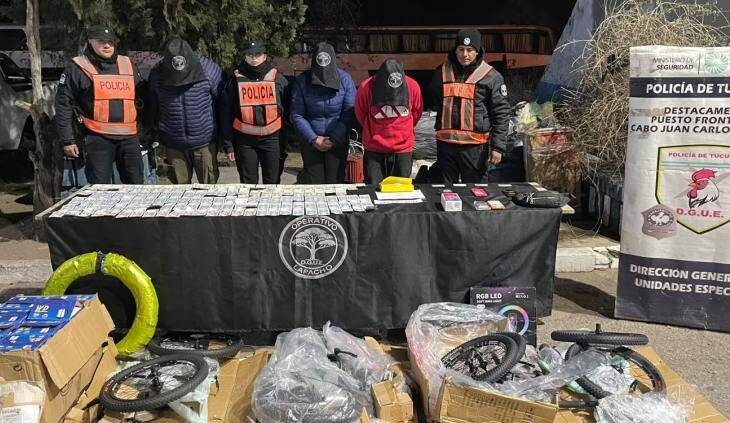 Viajaban desde Salta con cocaína, una balanza y más de $1,6 millón: tres detenidos