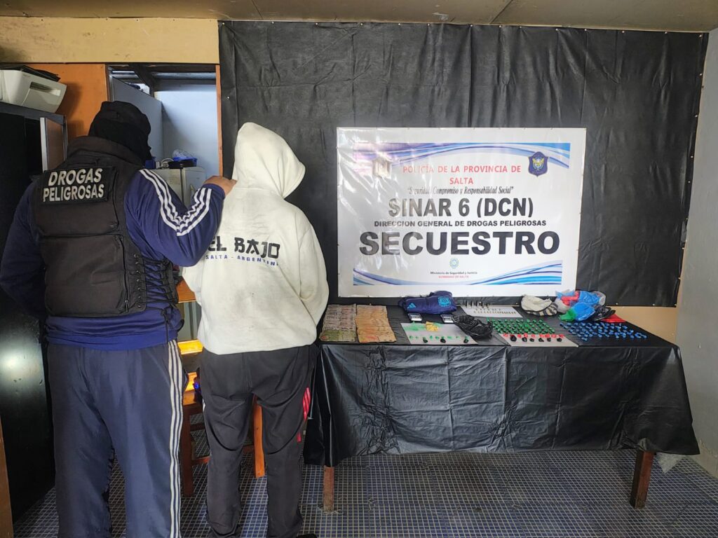 Allanamiento por venta de drogas en barrio Ceferino: Un detenido