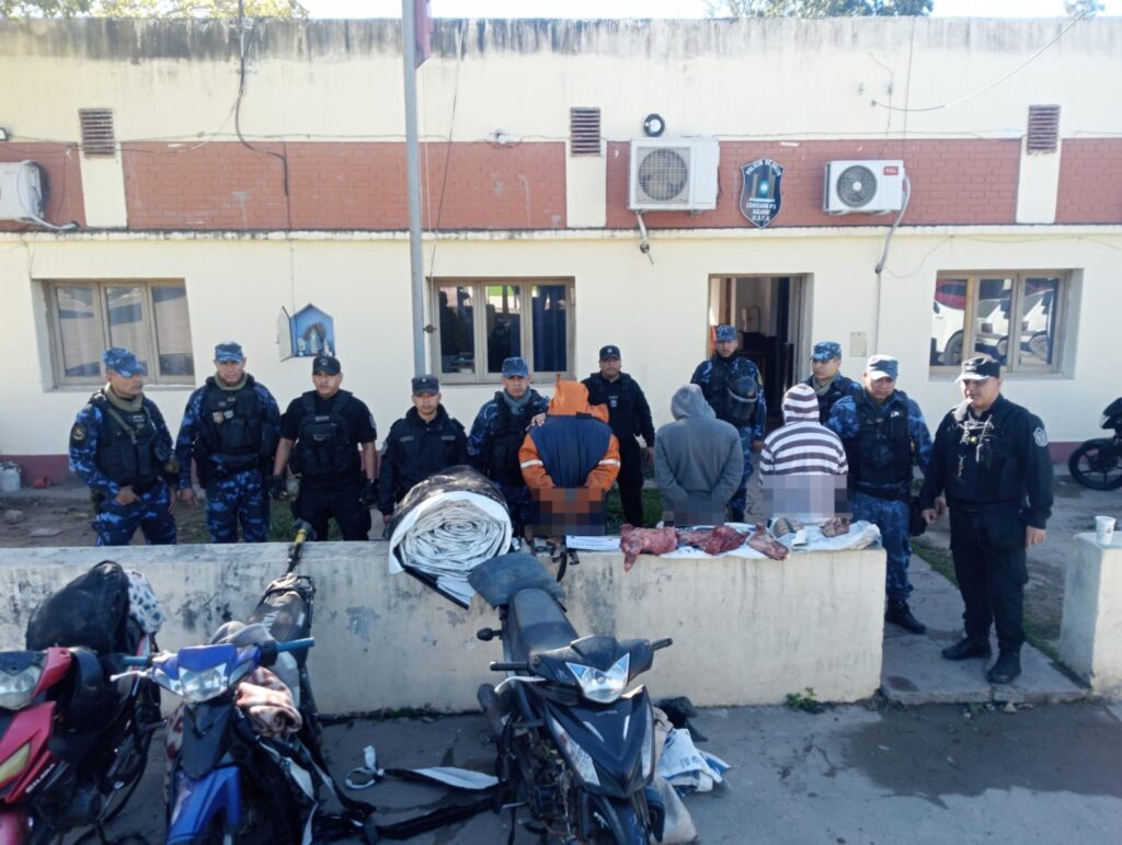Tres hombres detenidos por robo calificado en Tartagal