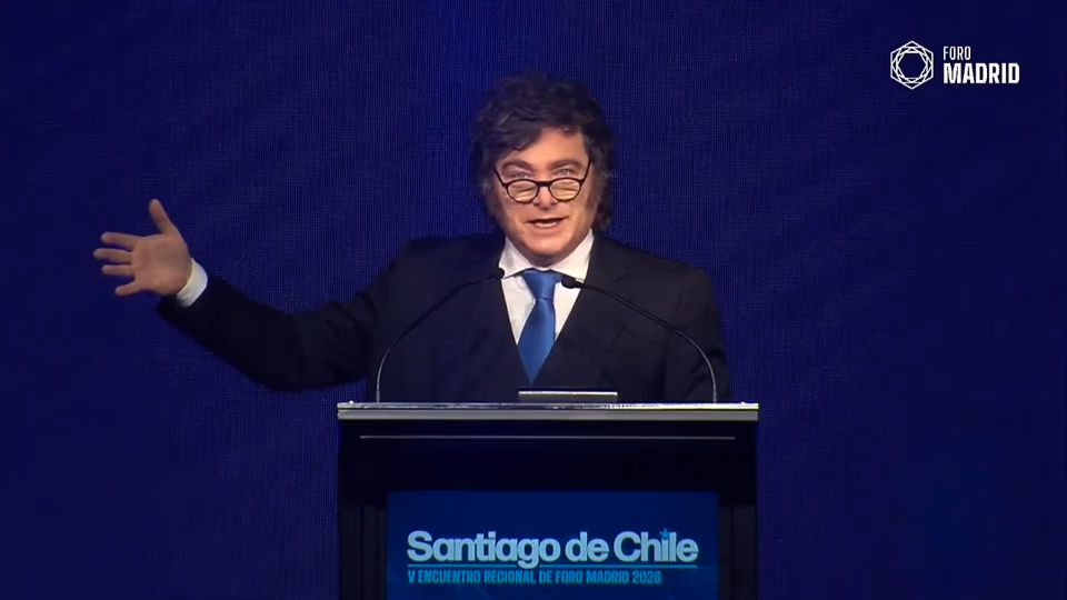 El furcio de Milei en Chile: “Está claro que nunca nuestro modelo funcionó”