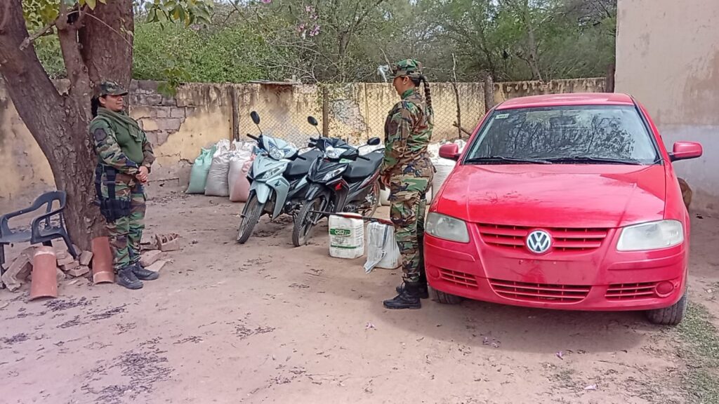 Allanamientos por robo y abigeato en El Quebrachal