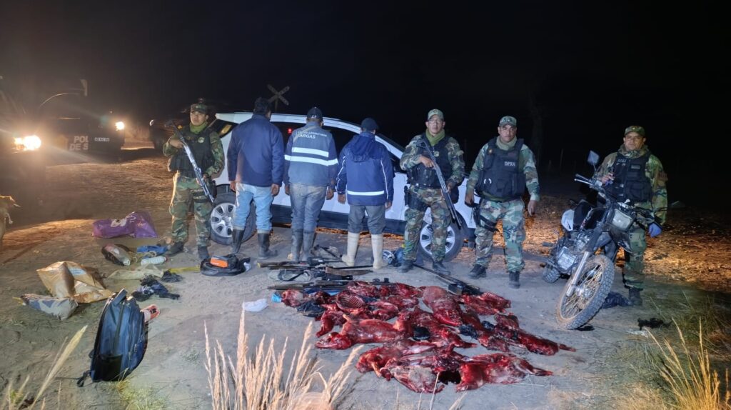 Secuestro de armas de fuego por tenencia ilegítima y caza ilegal en Cabeza de Buey