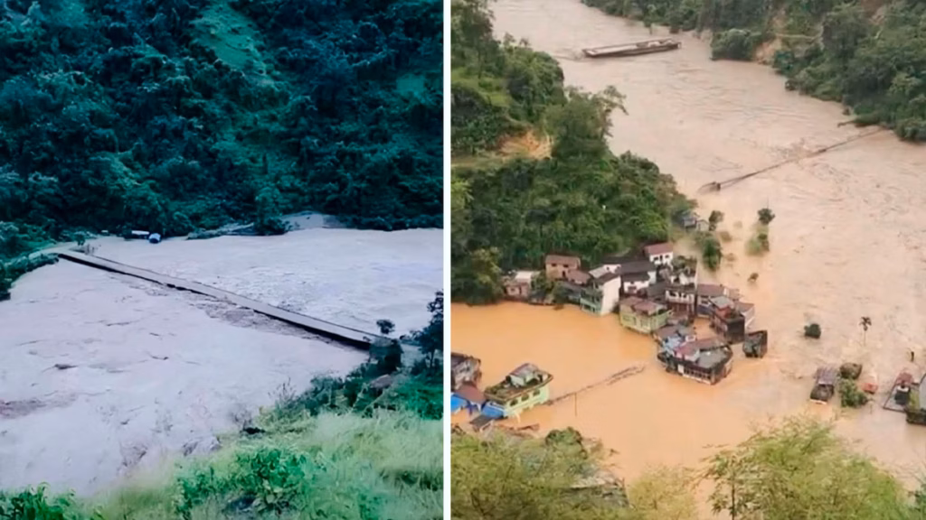 Al menos 56 muertos y 46 heridos por fuertes lluvias e inundaciones en India