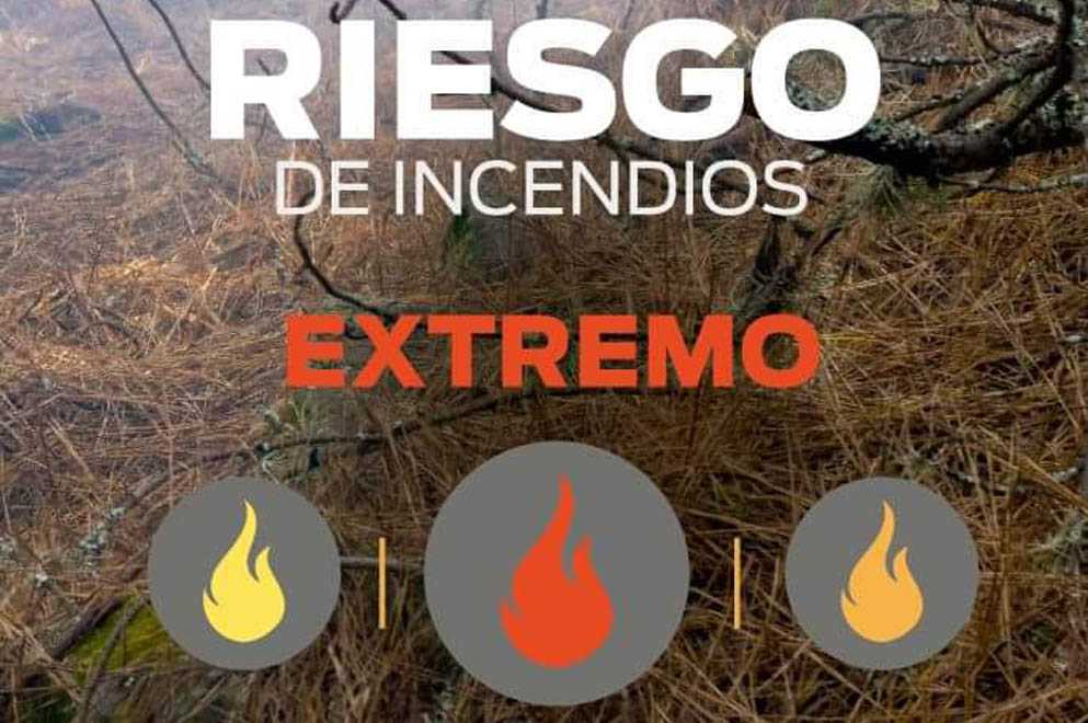 Tartagal, en riesgo extremo de incendios: Capital y Orán están en nivel muy alto
