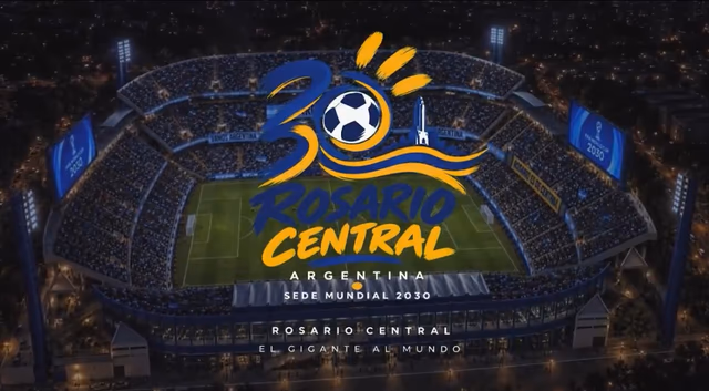Rosario Central presentó al Gigante de Arroyito como sede para el Mundial 2030