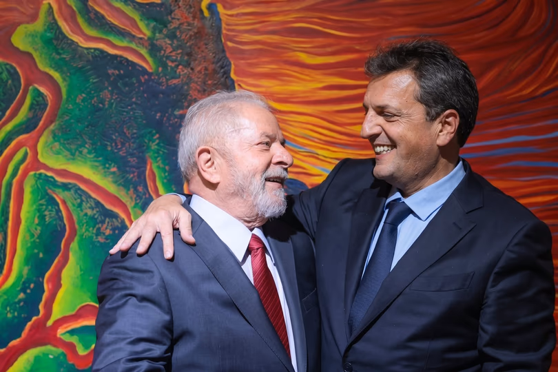 Sergio Massa expresó su apoyo a Lula en las elecciones de Brasil
