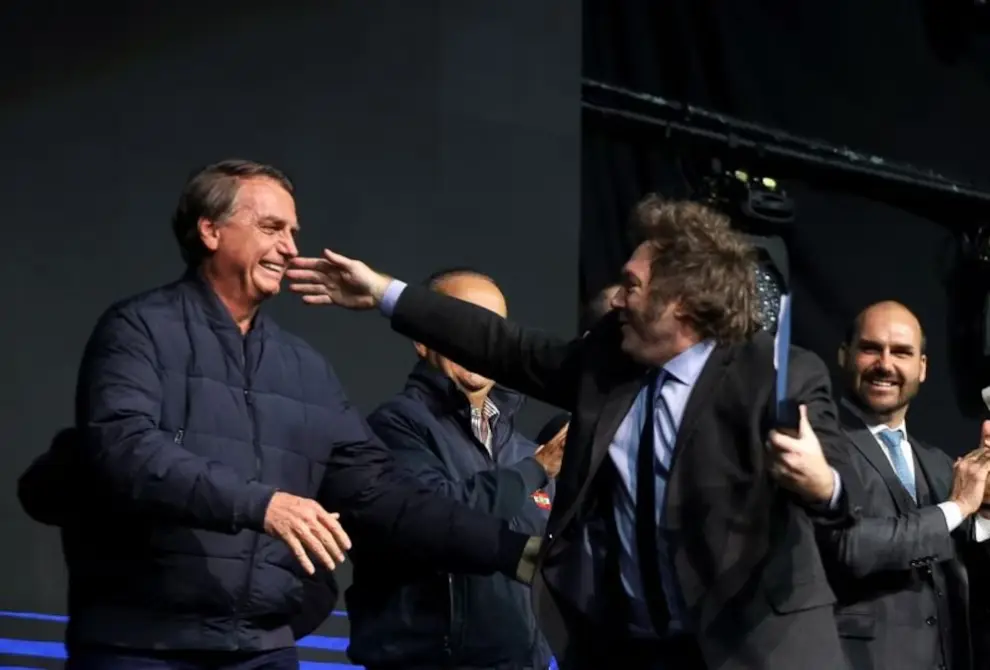 Milei saludó a Bolsonaro: “Felicitaciones querido amigo por esta histórica elección ante el comunista de Lula»