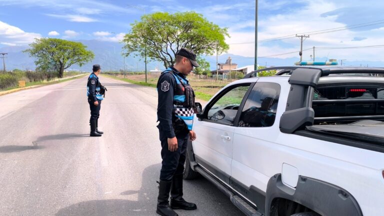 Controles viales en Salta: 123 infracciones por alcohol, falta de casco y otras faltas