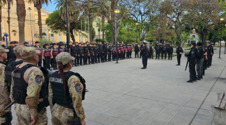 Refuerzan los controles preventivos en el micro y macrocentro de Salta