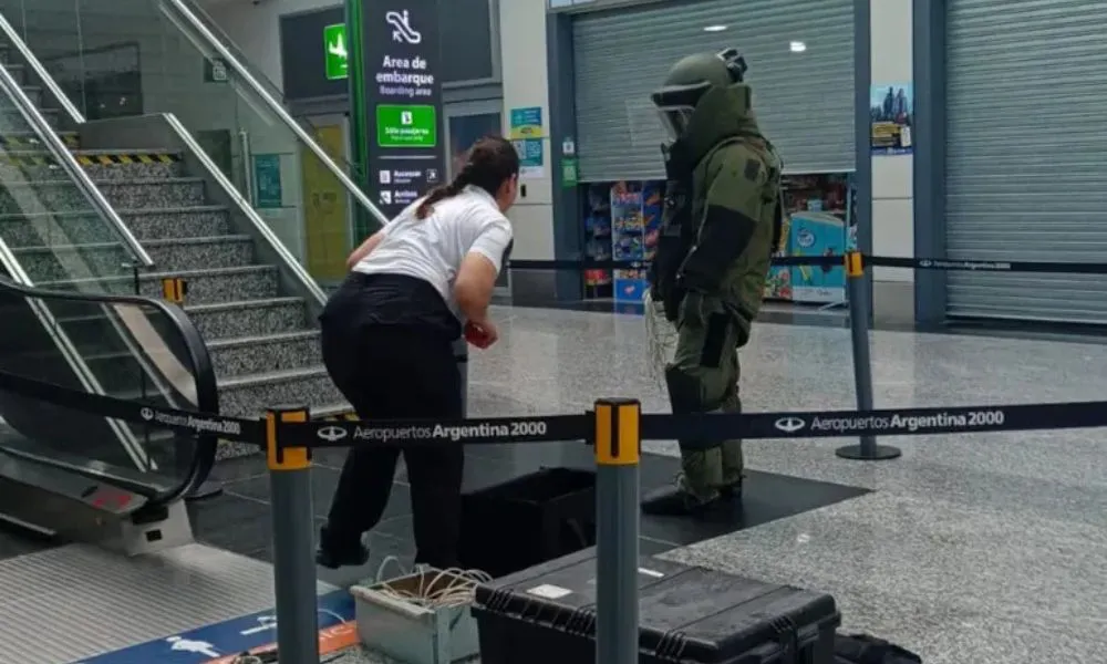 Hubo un operativo en el Aeropuerto de Ezeiza por un paquete sospechoso