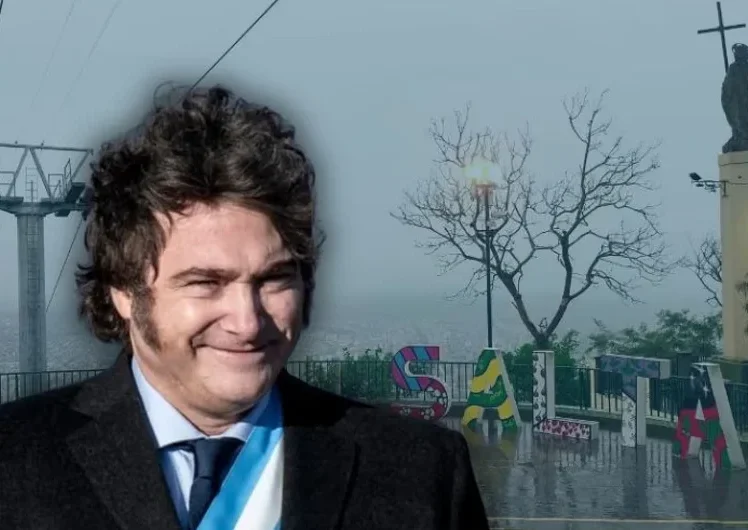 Javier Milei llegó a Salta sin ser recibido por Sáenz y se fue tras unos minutos de escala